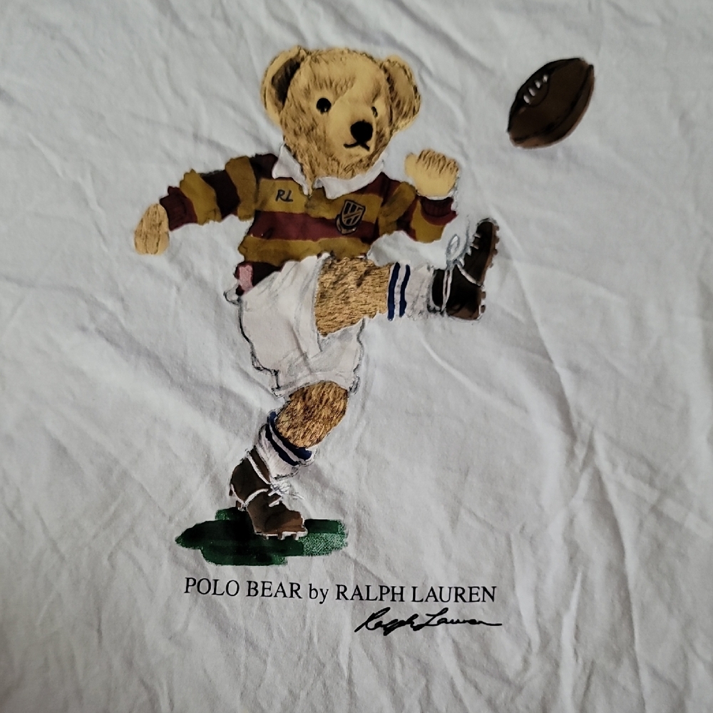 Ralph Lauren Polo Bear Rugby Graphic Tee